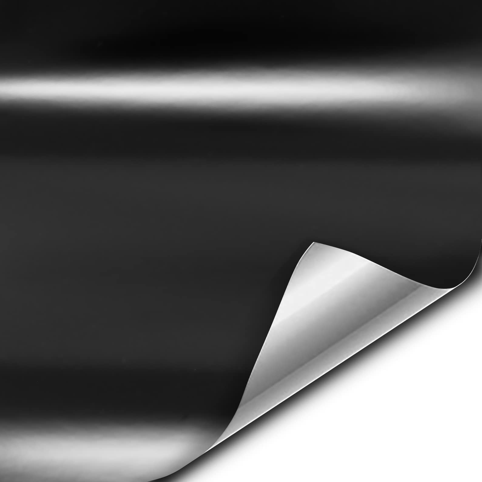Satin Black Vinyl Wrap 15ft x 5ft VViViD+