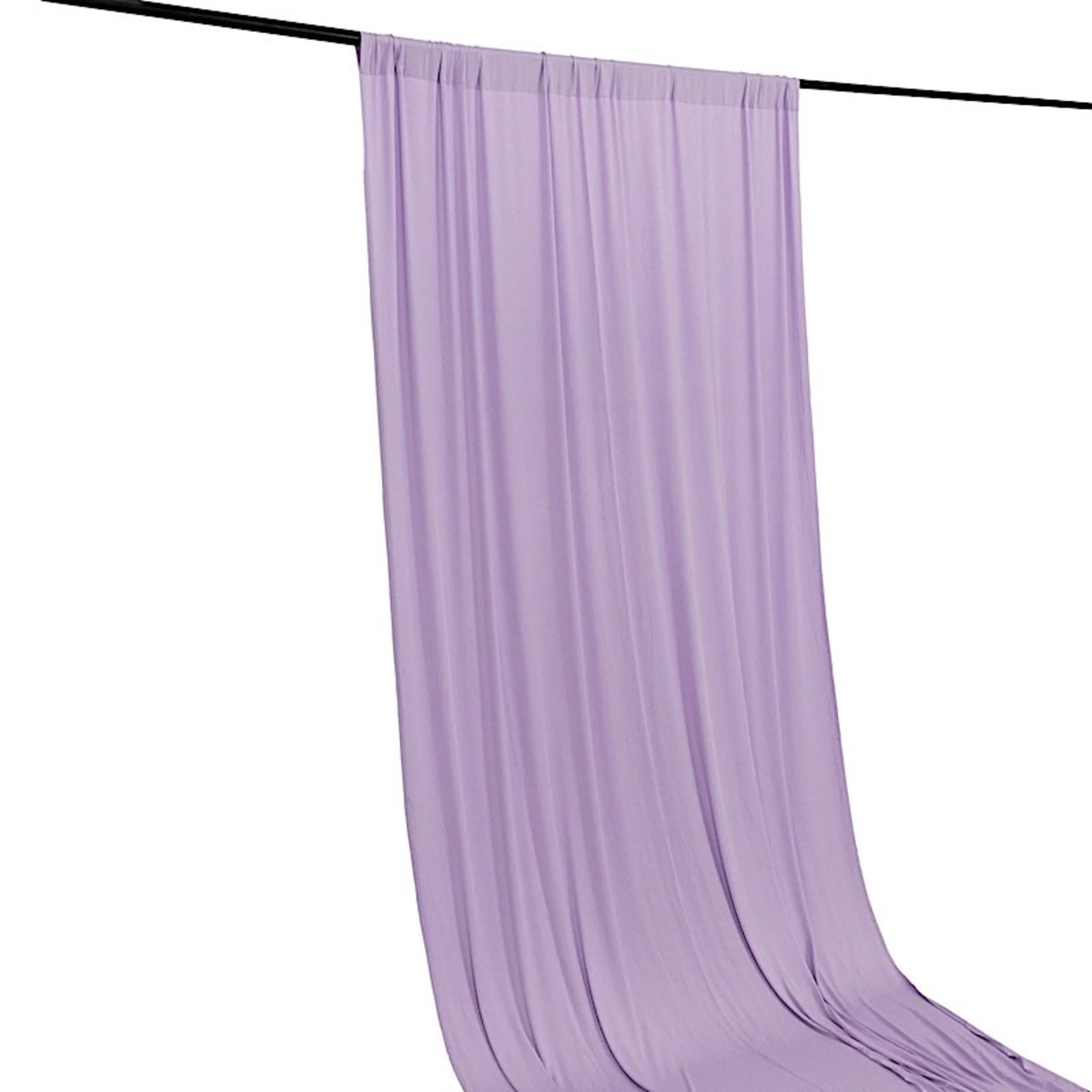 5 ft x 14 ft LAVENDER 4-Way Stretch Spandex Divider Backdrop Curtain Wedding