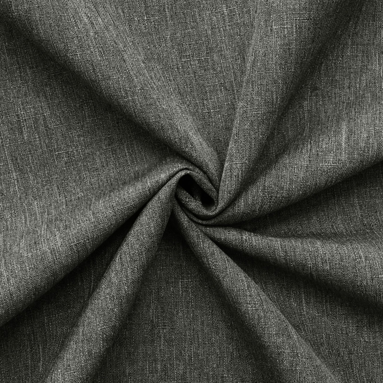 Maria Light Filtering Grommet Curtain Panel 52 x 63 in Charcoal