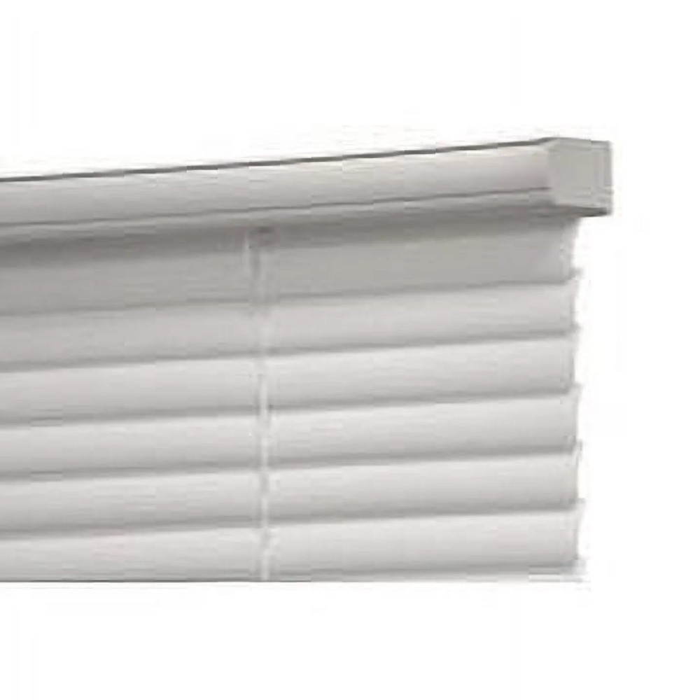 Mainstays 1″ Cordless Vinyl Light Filtering Mini Blinds, White, 23″ W x 42″ L
