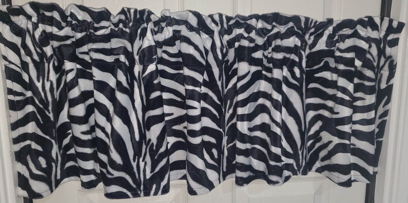 Animal Print Window Valance Zebra Leopard Cow Print Giraffe Western Safari