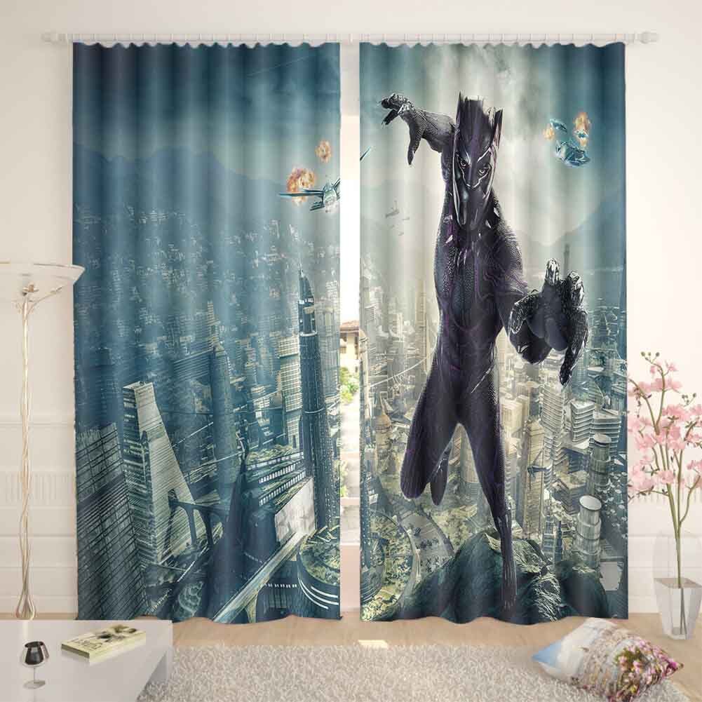 Rich Editing Protection 3D Curtain Blockout Photo Printing Curtains Drape Fabric