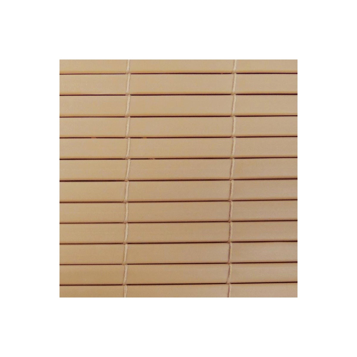 Radiance Vinyl Rollup Shade 36 in W X 72 in H Bamboo Cordless 3321236