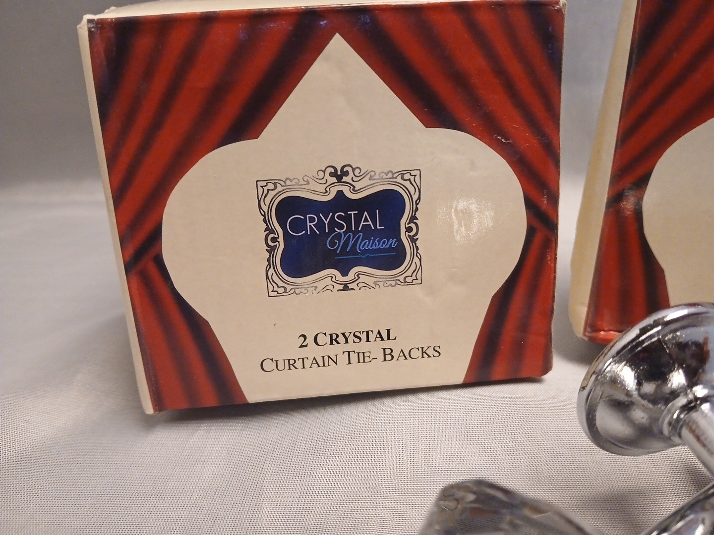 Crystal Curtain Tie Backs 4pcs Set