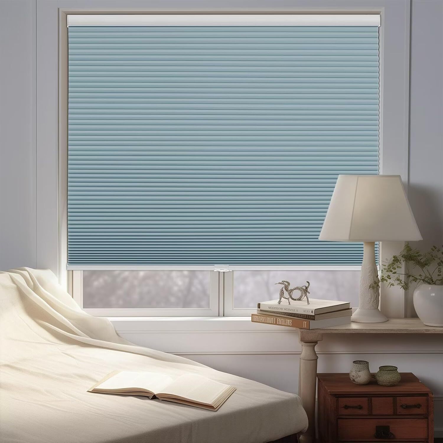 Changshade CUSTOM Cordless Blackout Honeycomb Cellular Shades Window Shades