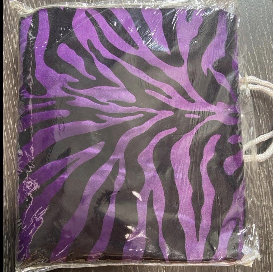 Zebra Print Curtains Set