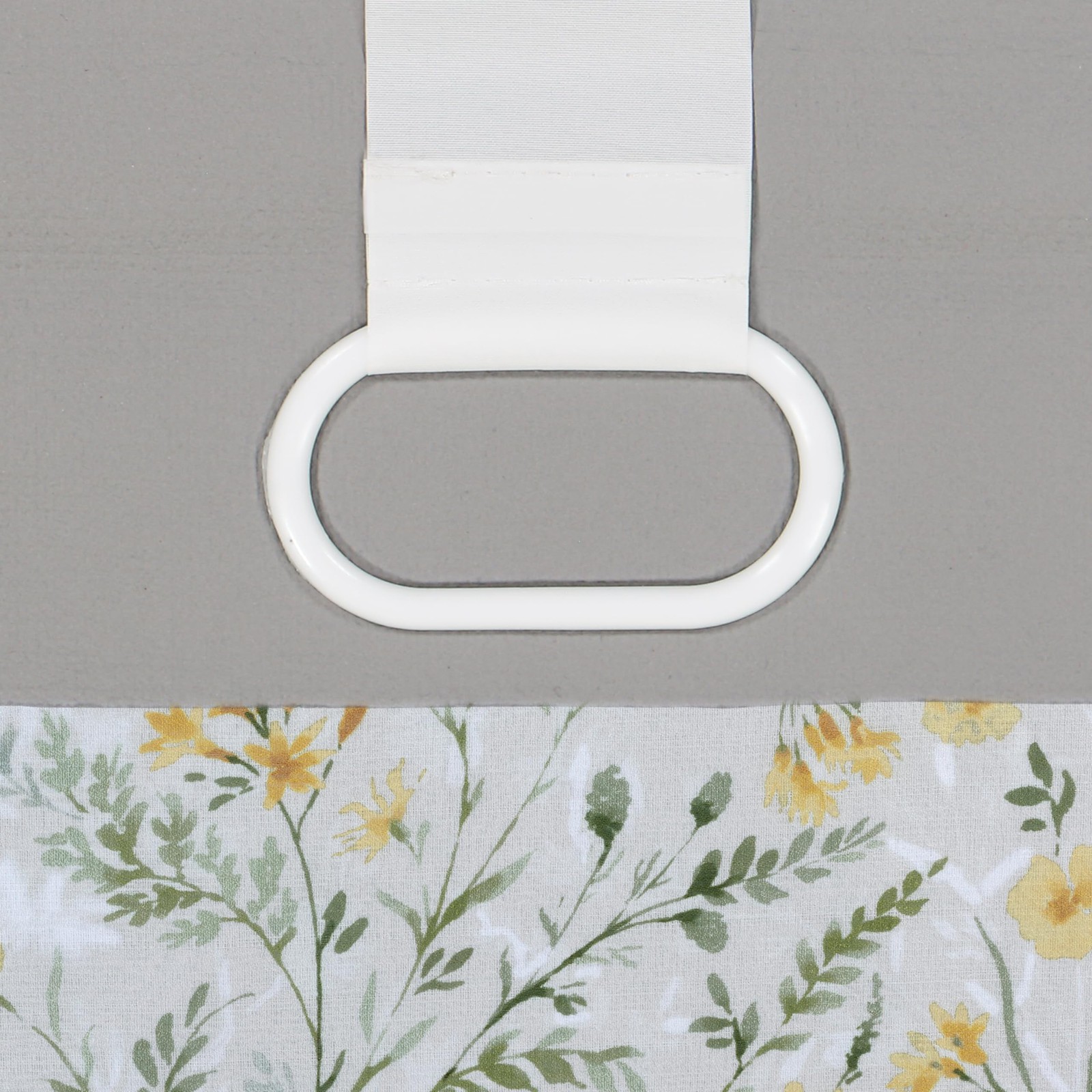 Eclipse Evangeline Botanical Roman Shade Cordless Blackout 35 in x 64 in Aloe