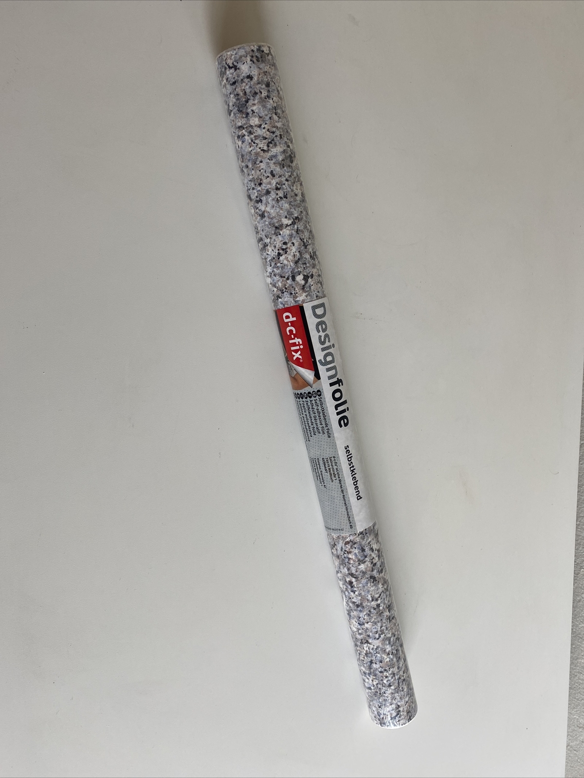 NEW D-C-FIX 346-0180 45 Cm X 2 M Decorative Self Adhesive Paper Grey Marble