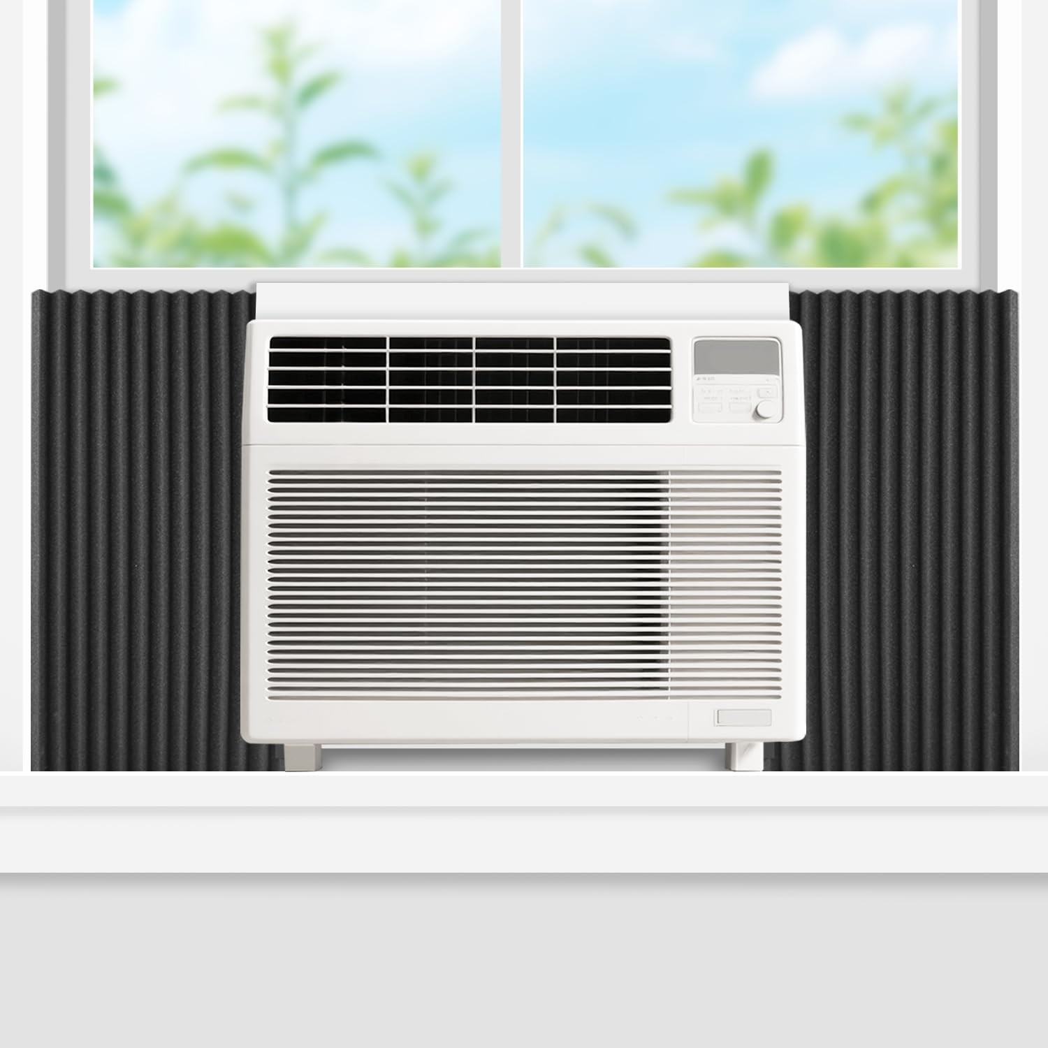 Window AC Side Panels 2 Pack Ac Window Seal Kit Window Well Ac Cover Panels