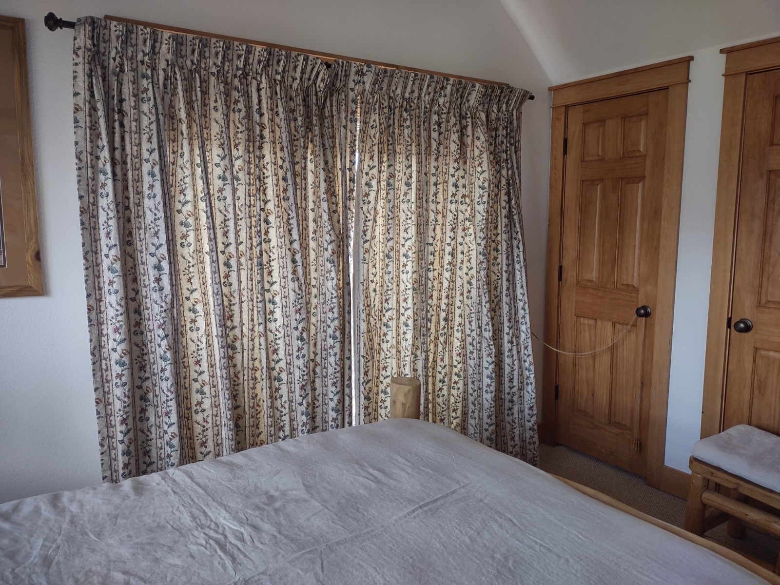 $949 Custom Design 100%-Cotton Drapes Curtains Darkening 84″ X 105″ 2-Panels !