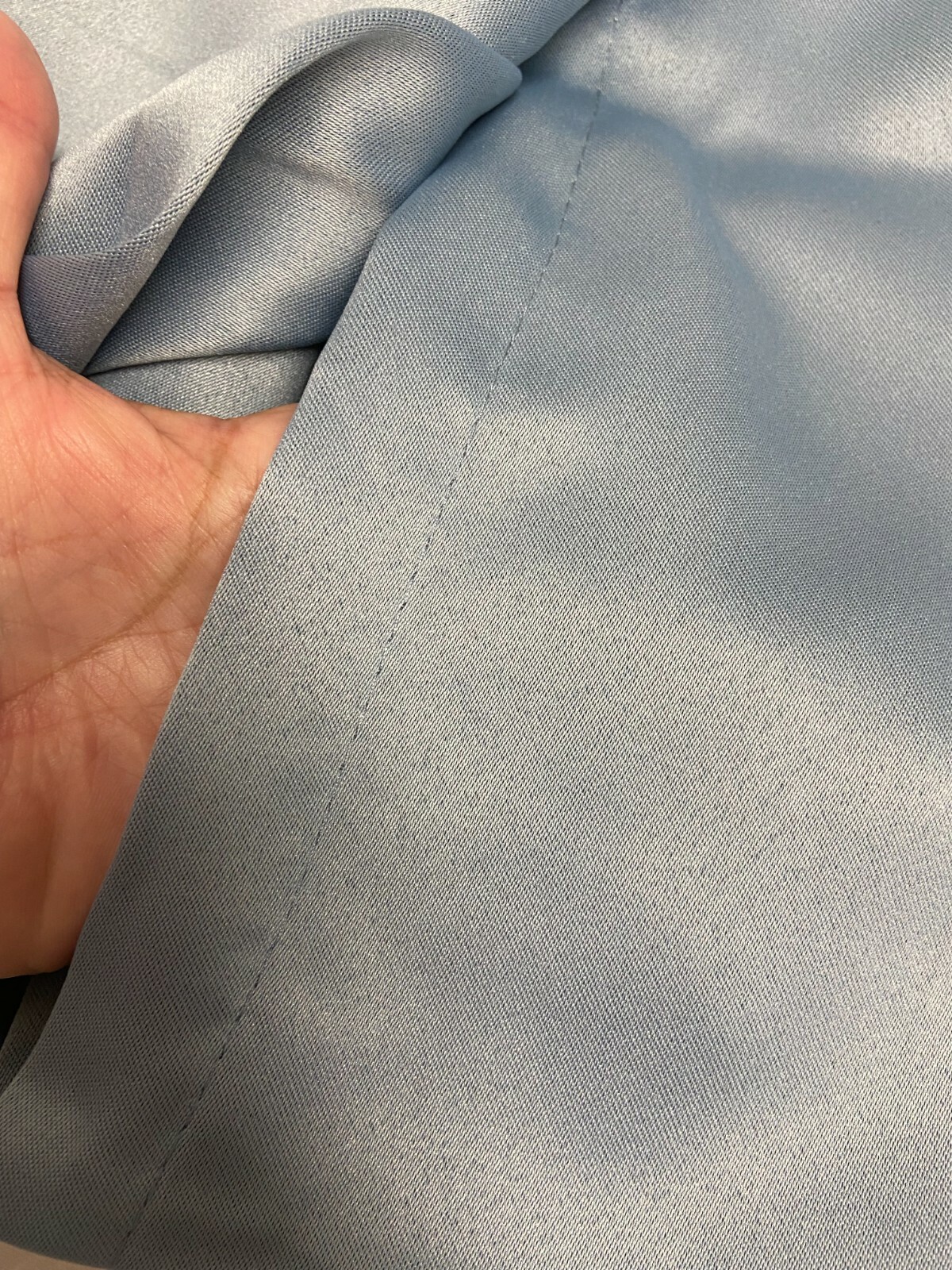 2 Lichtenburg Rod Pocket Panel Curtains Blue 54″ by 63″ Each