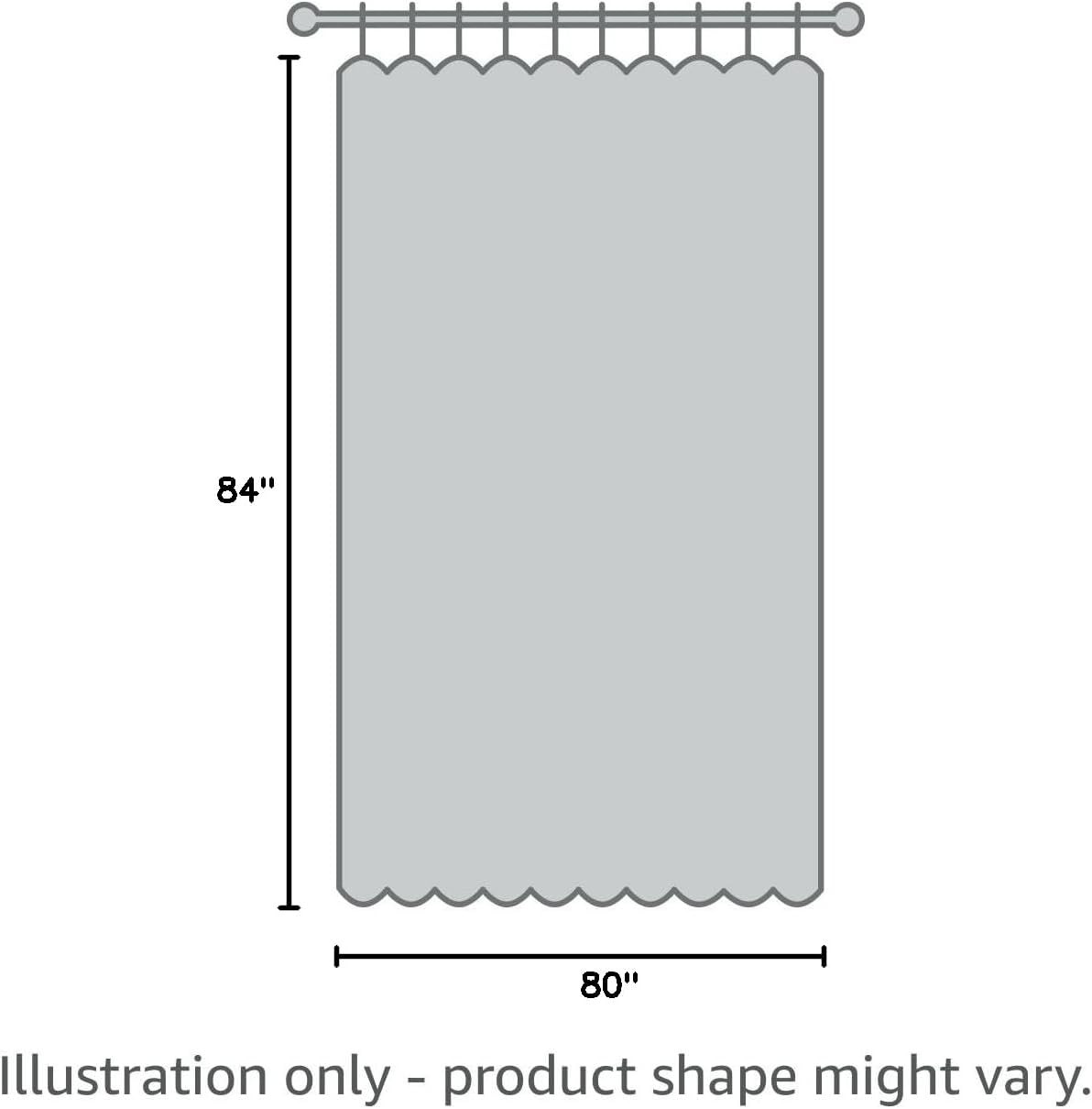 Heirloom Battenberg Eyelet Curtain Panel Pair, 84″ White, 4-Piece Set