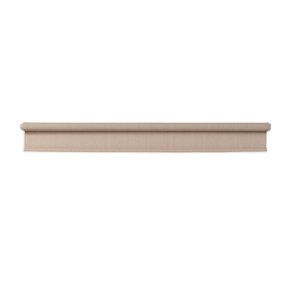 Coolaroo – Cordless Spring Operated Exterior Roller Shade – 72 in. W x72 in