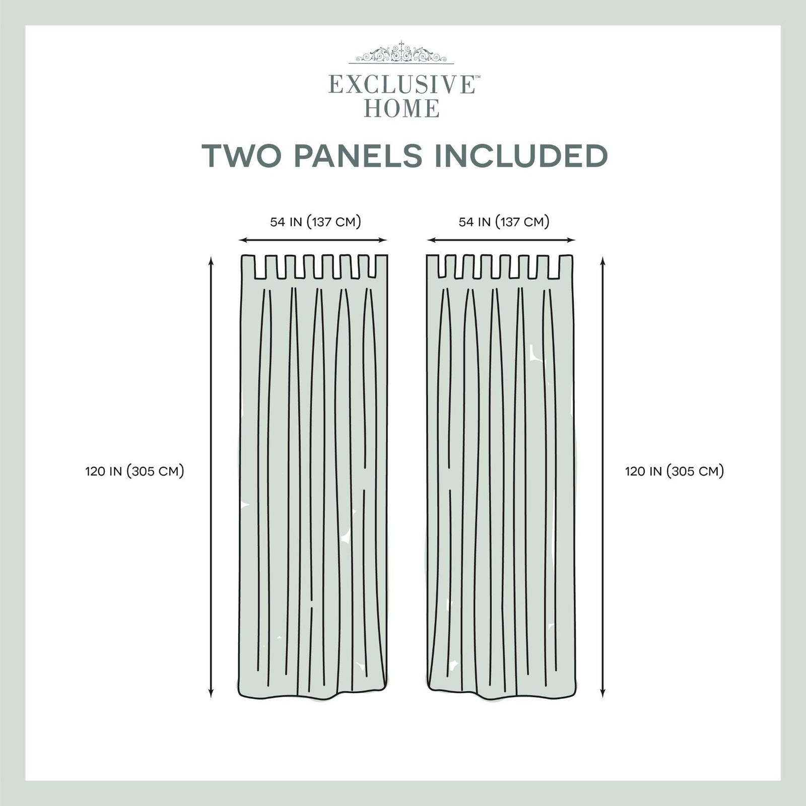 Cabana Solid Indoor/Outdoor Light Filtering Hook-and-Loop Tab Top Curtain Pan…