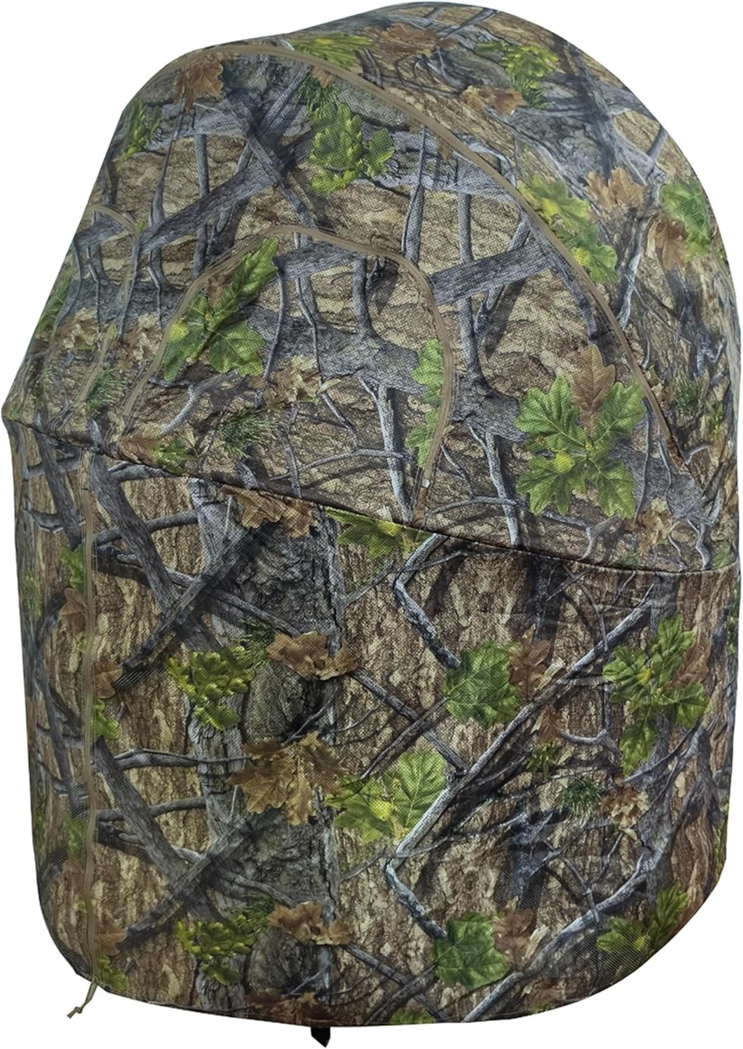 2-Person See-Through Hunting Ground Blind with Dual Built-In Chairs FREE SHIP US