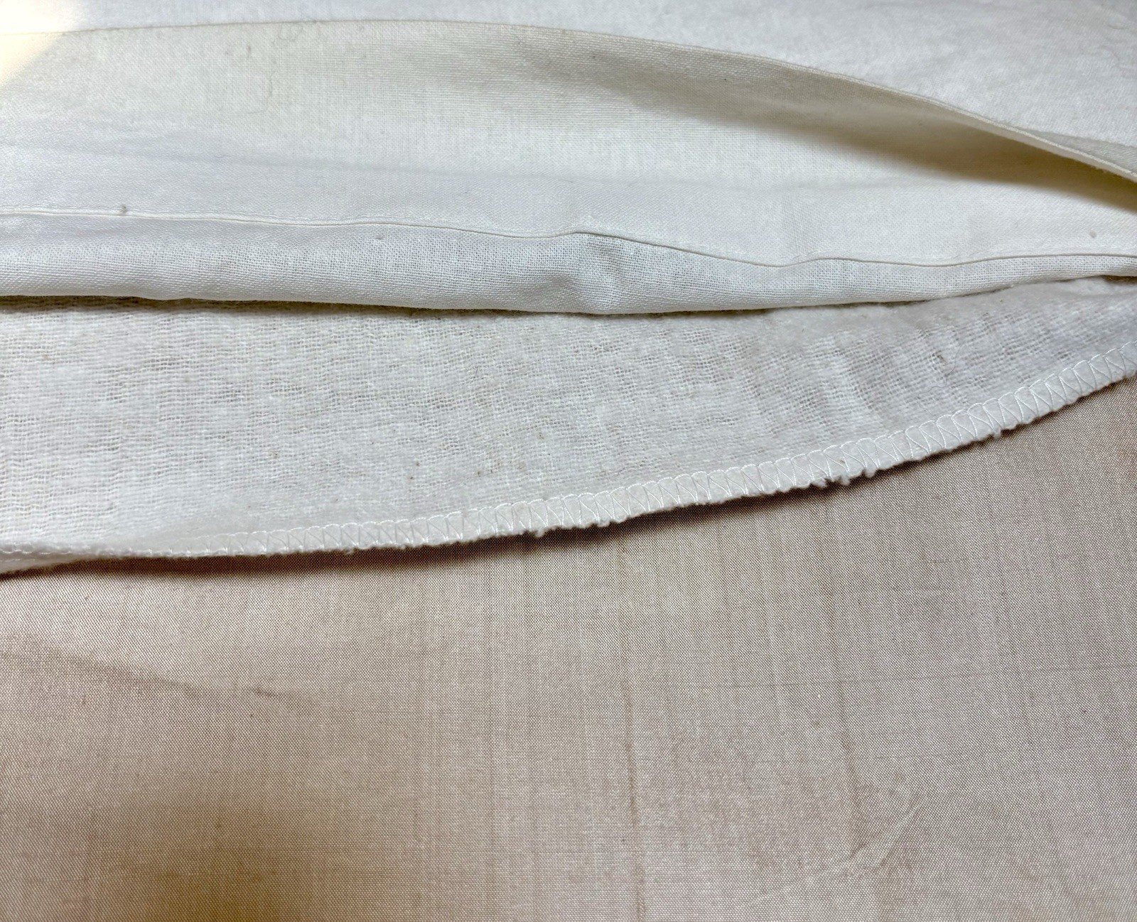 Pair Thai Silk Gold Interlined Pleat Top Curtains Drapes Panels 25”x96” EUC!
