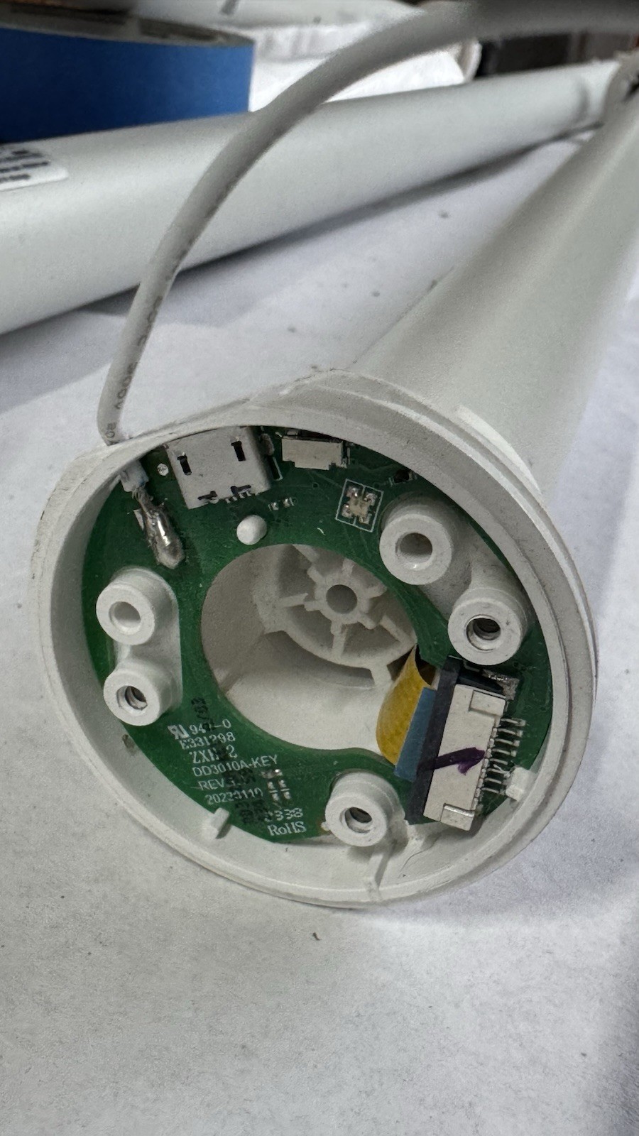RollEase Automate Shade ARC Motor Skyline MT01-1328-069006-A Li-ion 2.0 28mm