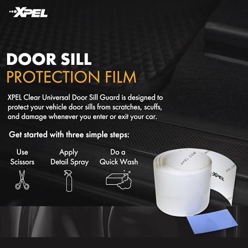 Universal Door Sill Guard 60×2.75 Clear Protection Film