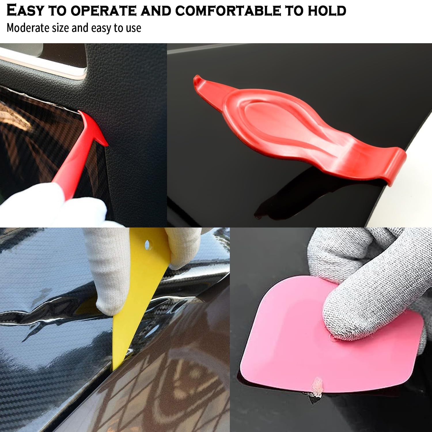 36 PCS Car Window Tint Kit – Vinyl Wrap Tools for Automotive Film Installation