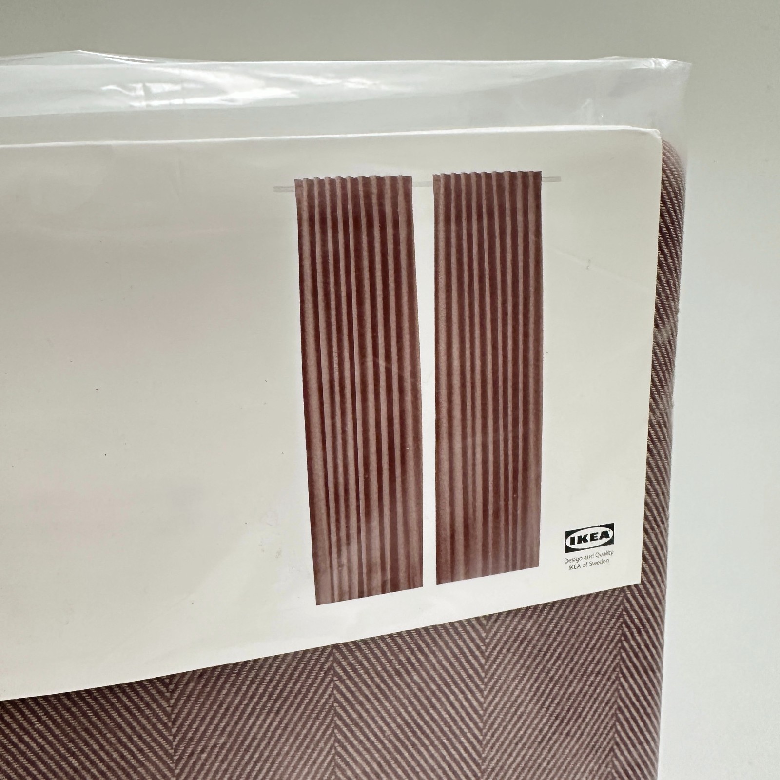 Ikea DYTAG Window Curtains 2 Panels (1 pair) 100% Linen 57″ x 98″ White – NEW