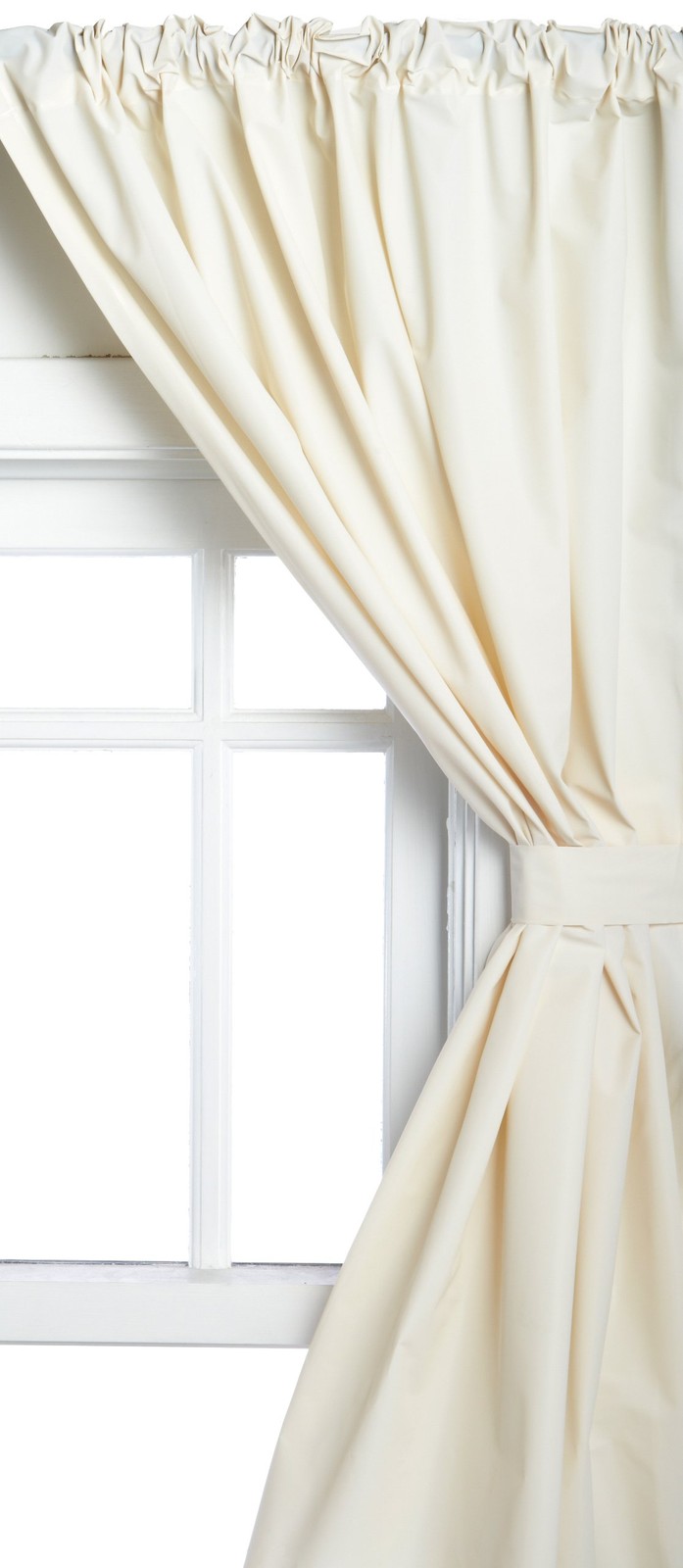 Carnation Home Fashions Vinyl Bathroom Window 36″W x 45″L (Pack of 1), Bone