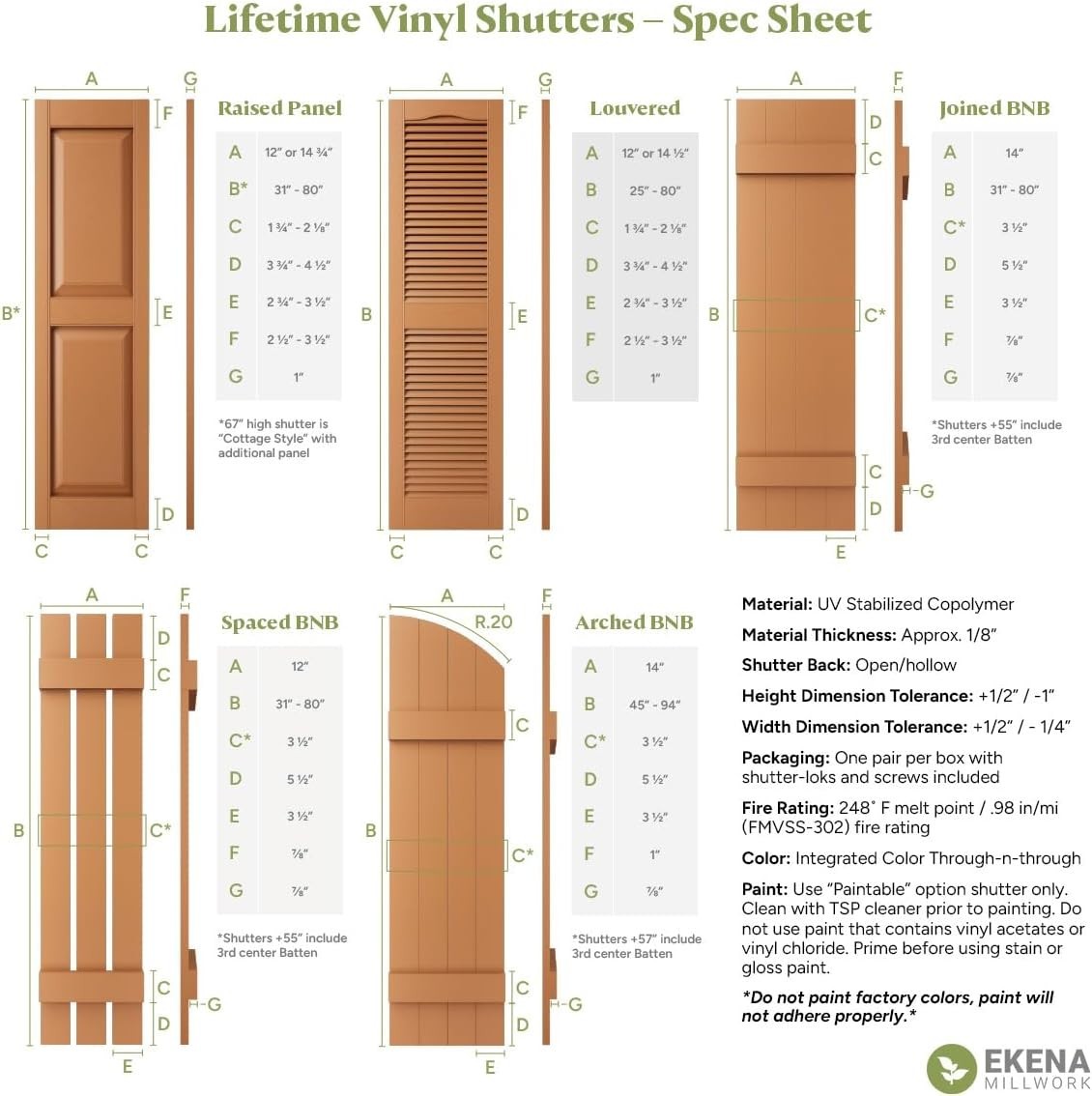 12 Count Lifetime Vinyl Shutter-Loks – Black Self-Drilling Screws for Easy Use