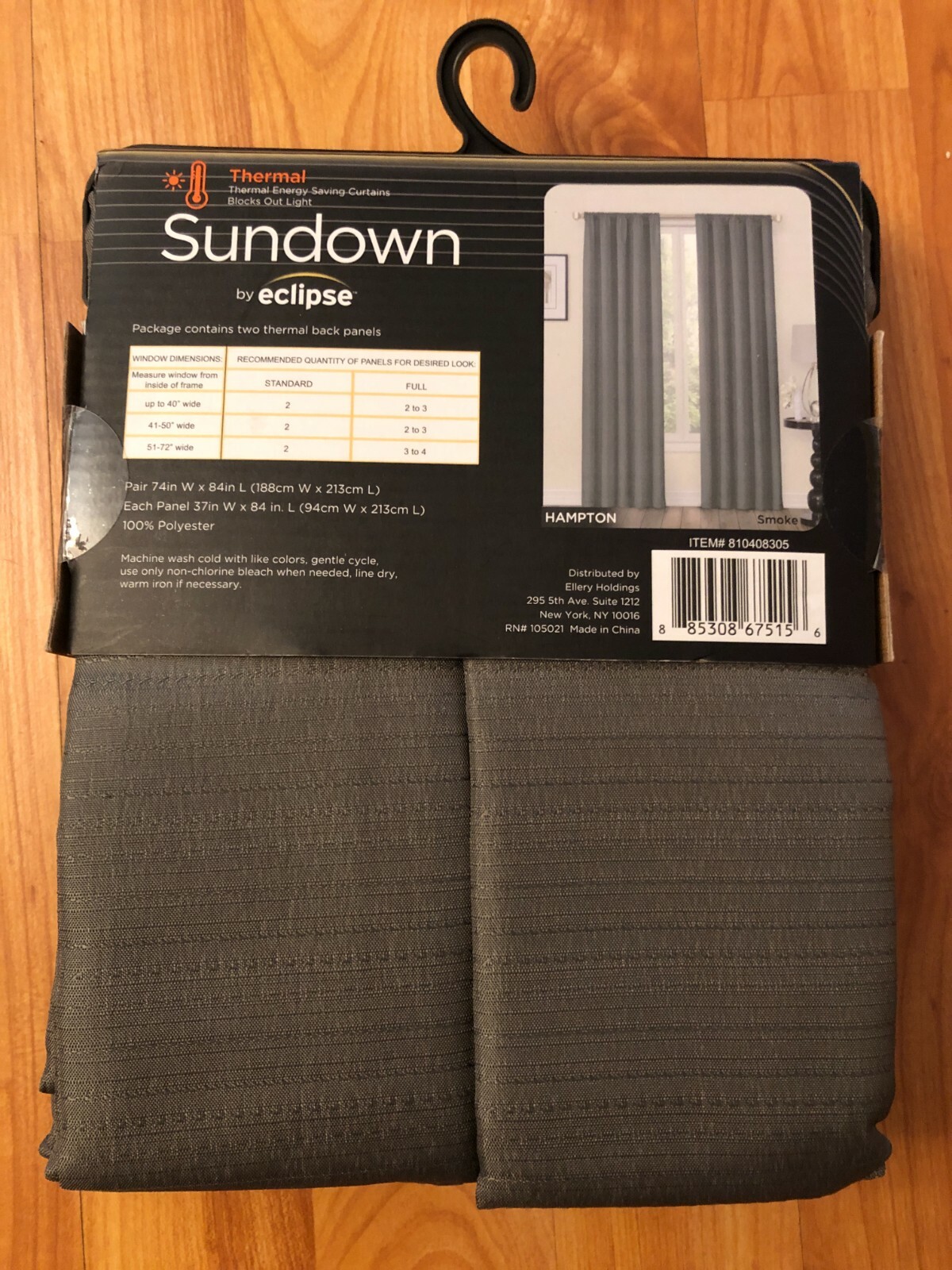 Sundown By Eclipse Colby Room Darkening Window Curtain Panels Room Darkening