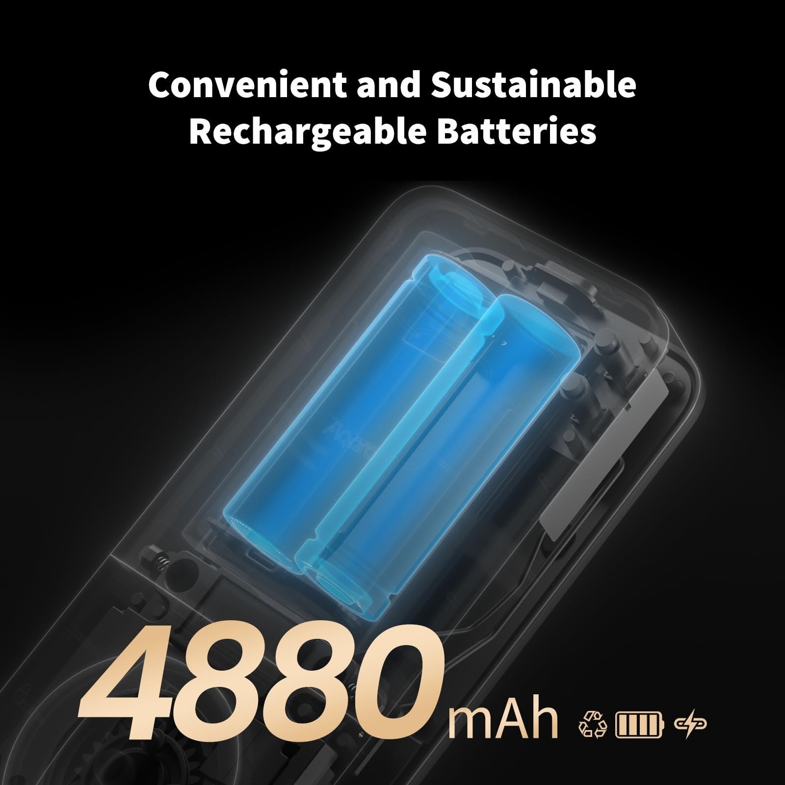 Aqara UWB Smart Lock U400, Matter Over Thread, Apple Home Key, Fingerprint Ke…