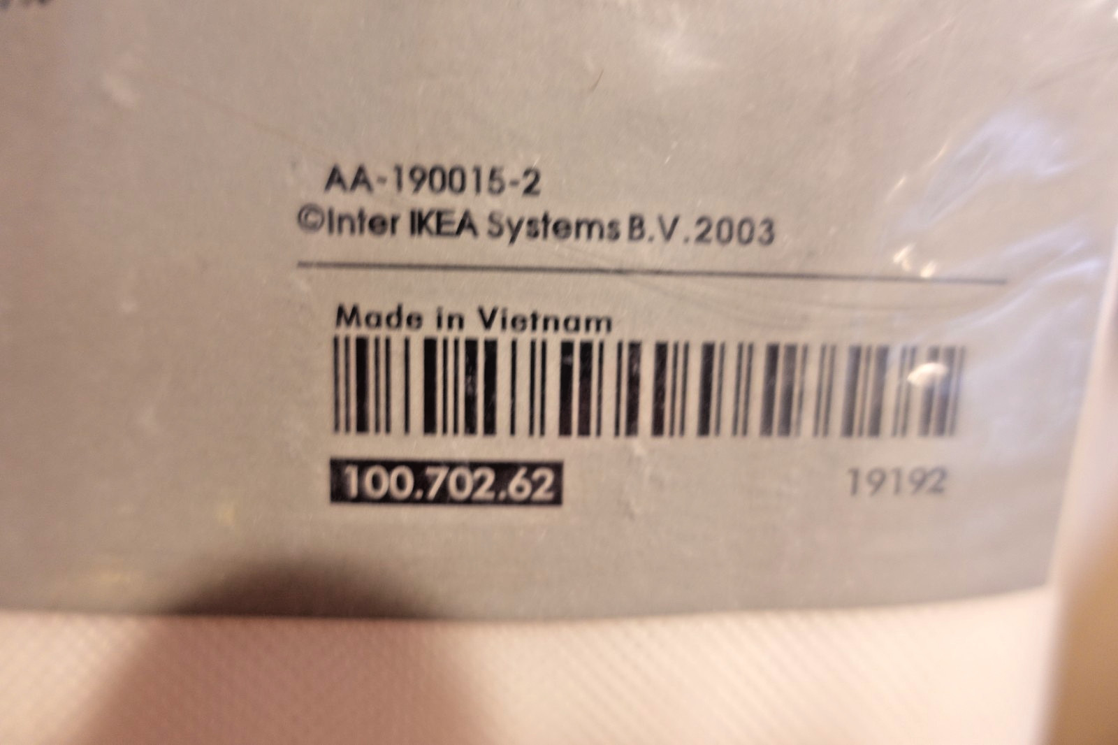 NEW! IKEA 110x118in LILL Sheer Curtain Panels White Polyester Netting -2 Panels