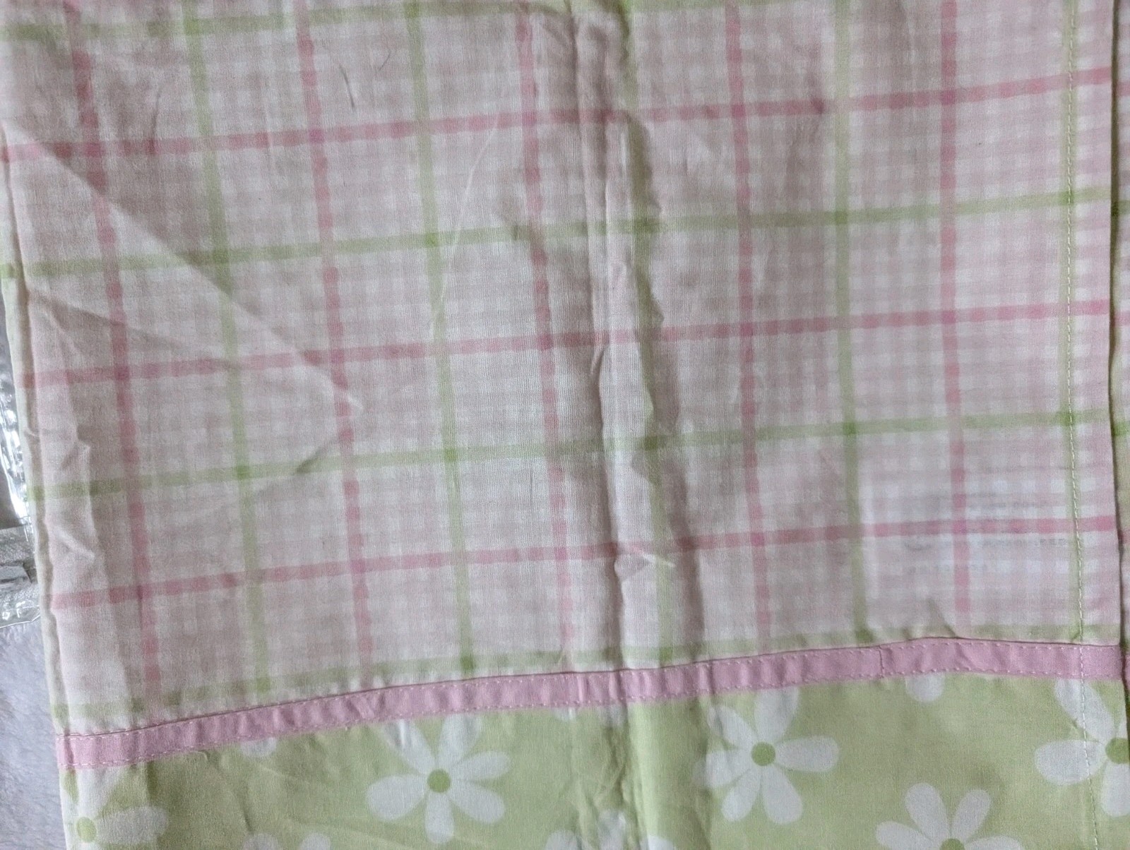 Window Wallace For Baby Kids Girls Room Pink Lime Curtain Decoration For Window
