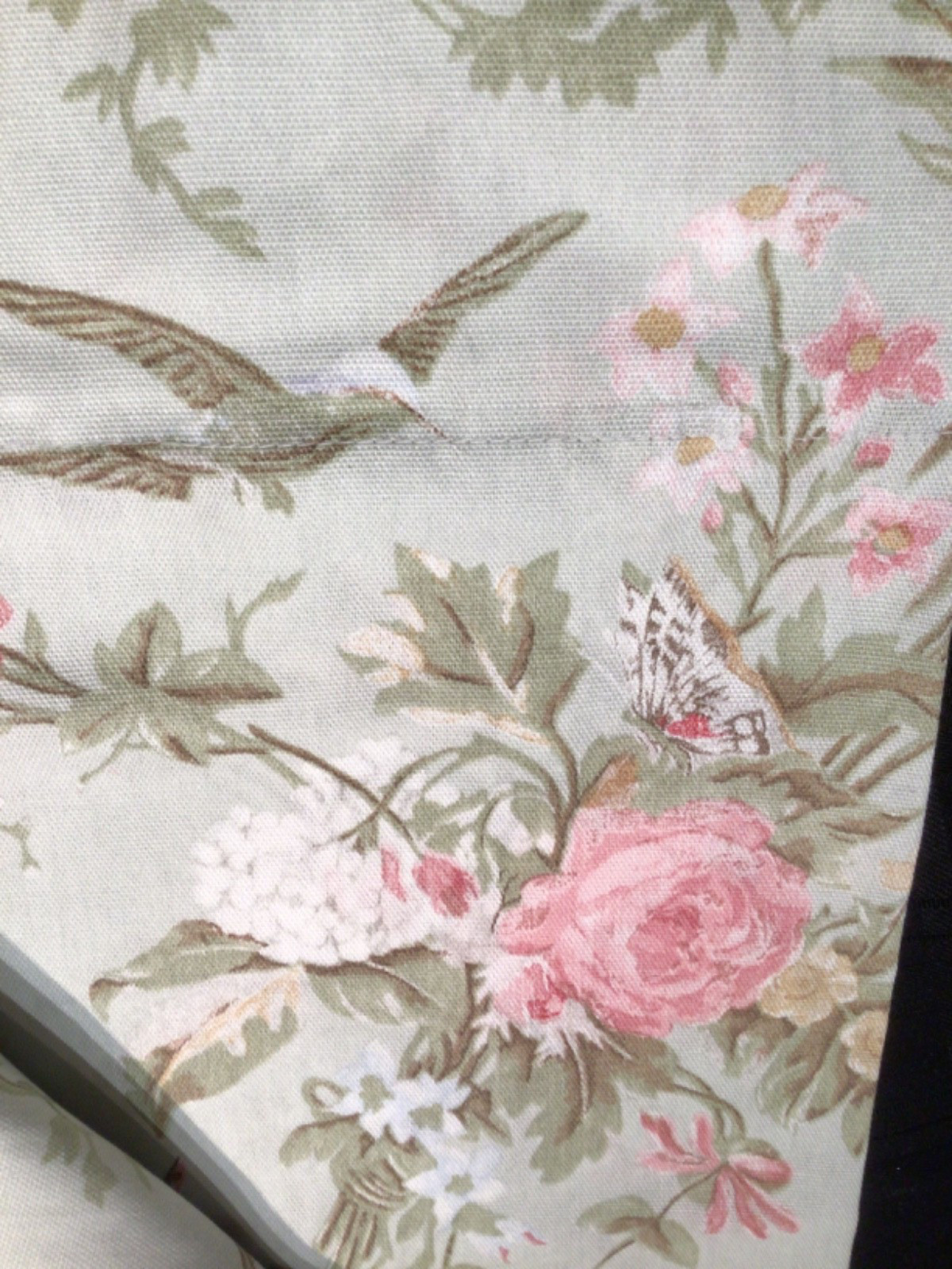 Cabbages & Roses 50”x 96” Window Curtain Panels Henrietta Sage Set Of 2 Panels