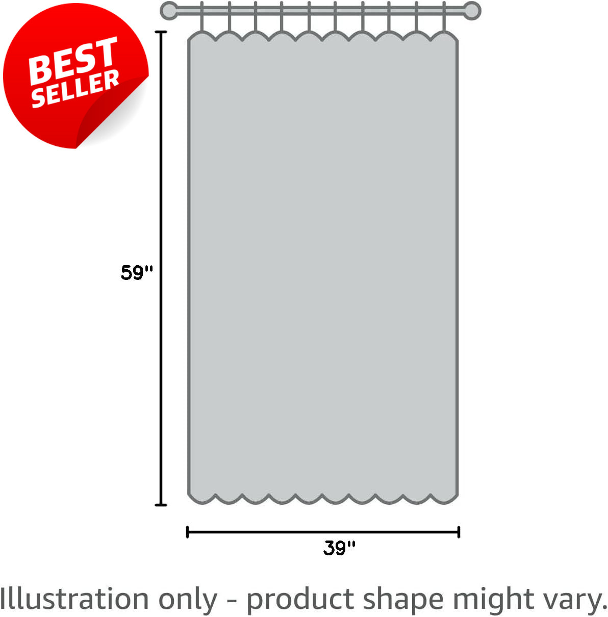 Rustic Crochet Curtain Panel 1-Pc W39xL59″ Farmhouse Boho Living Room – US