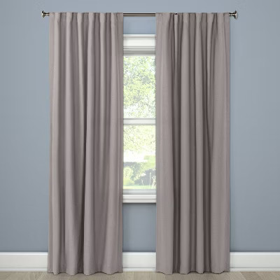 Threshold Blackout Aruba Window Curtain Panel Traditional OEKO-TEX