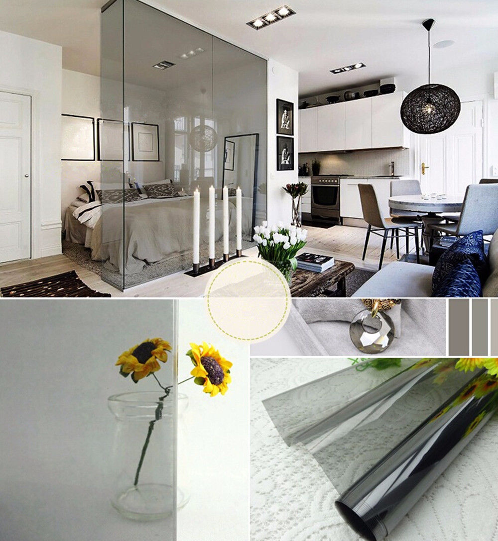 Decorative Non Reflective Window Glass Film Solar Tint Architectural Film 9color