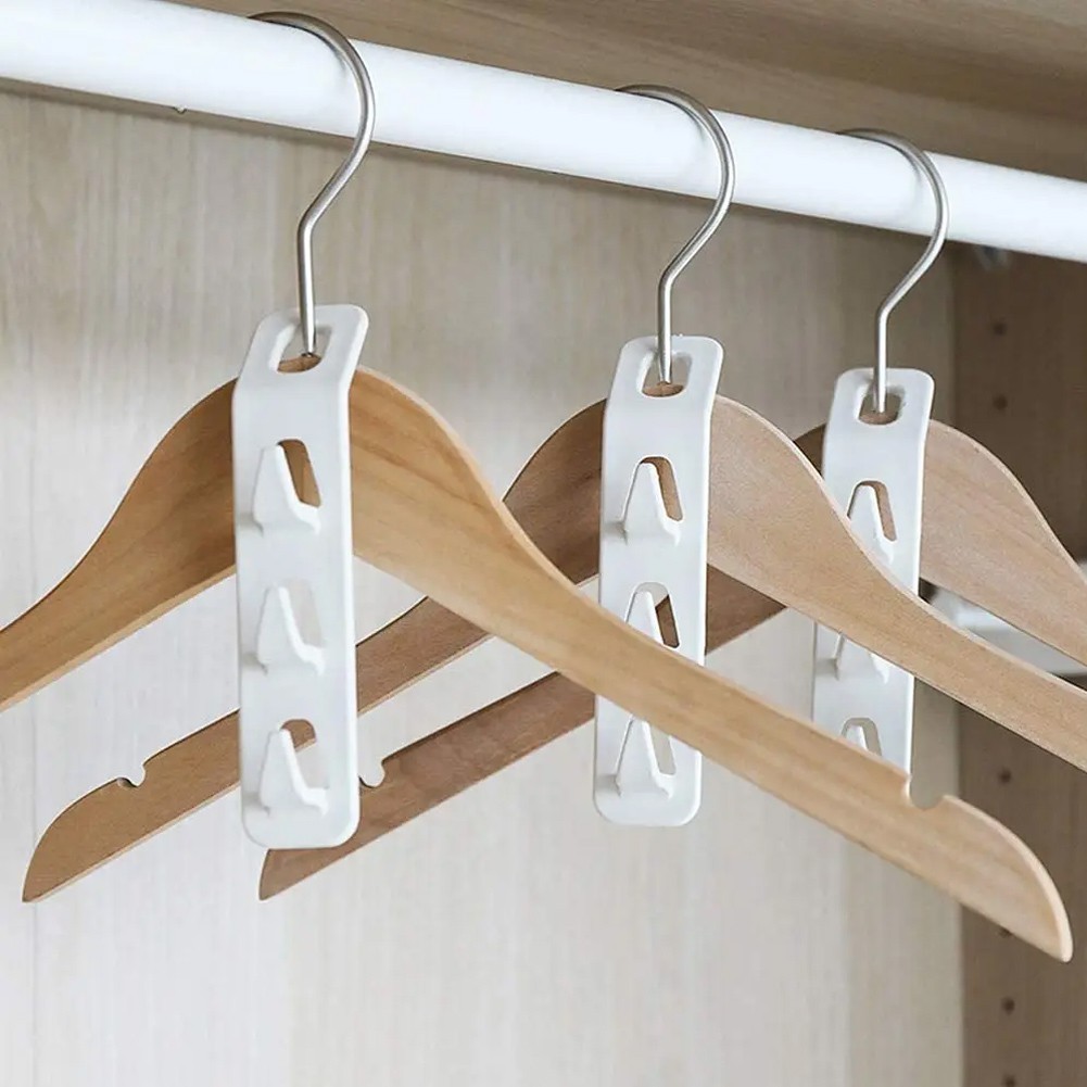 12* Space Saving Multi Function Coat Hanger Hooks for Efficient Closet #