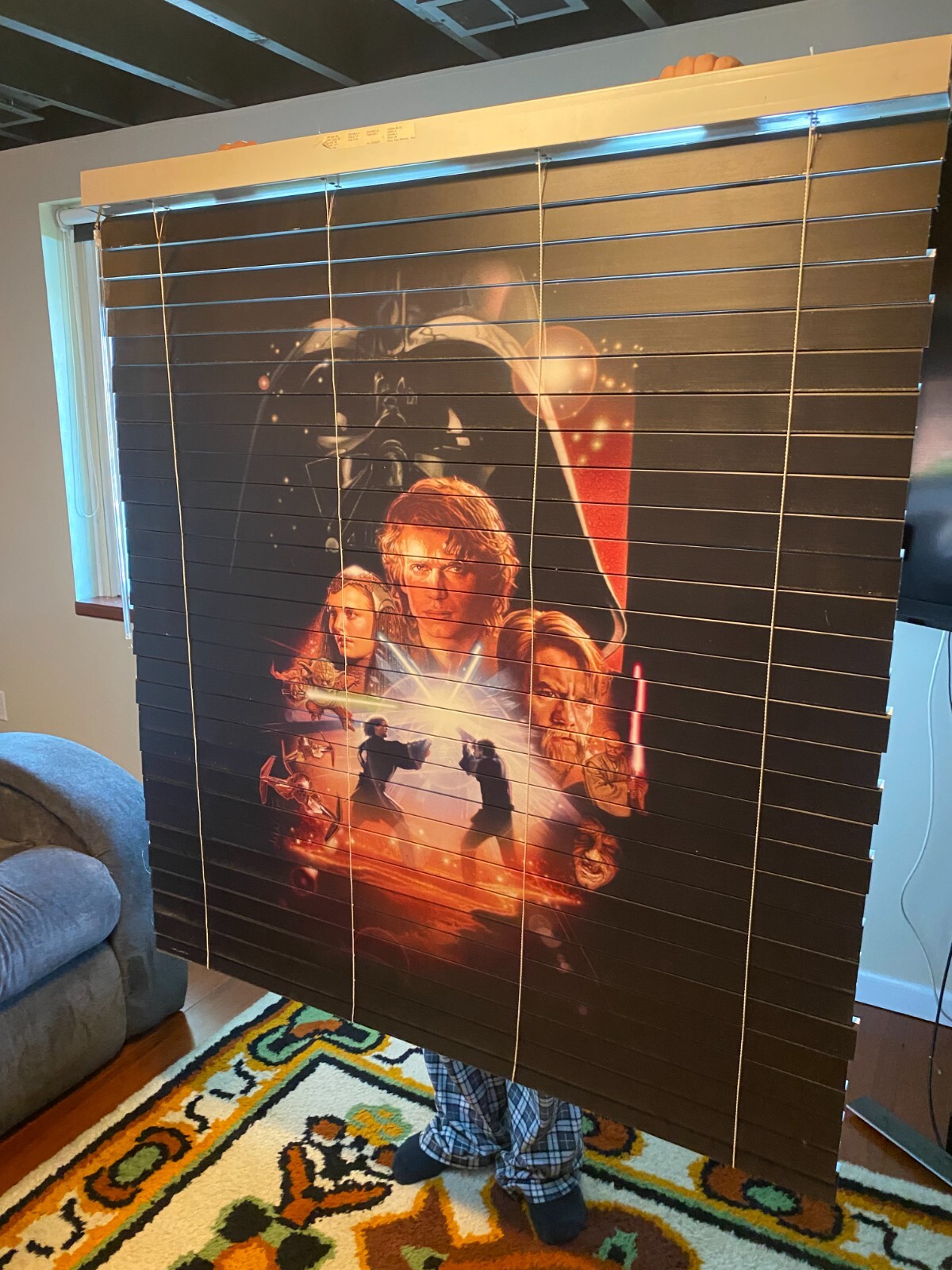 Star Wars Window Blind – 46″ Wide x 52″ Long