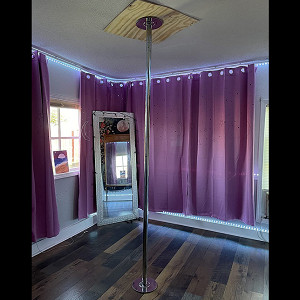 Flexible Bendable Curved Ceiling Curtain Track, 1 Meter(3.3 ft) for L, U, Circle