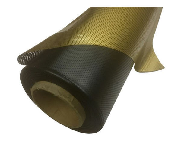 36″ x 100 ft Dot Matrix Static Cling Perforated Graphic Window Film – Gold