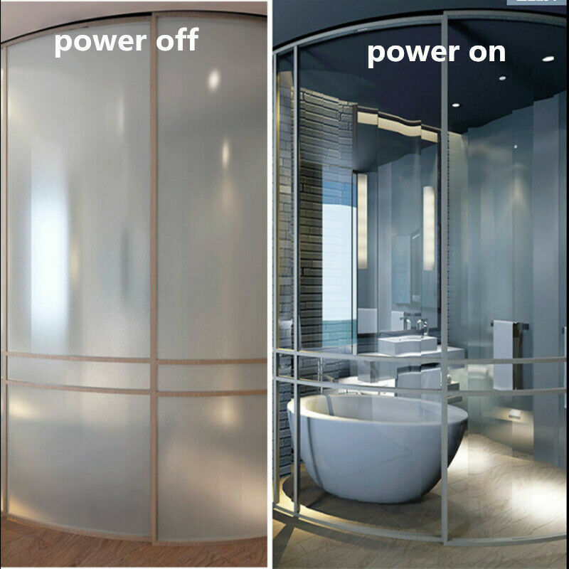 A4 White PDLC Smart Film Electrochromic Film Switchable Glass Vinyl 210x297mm