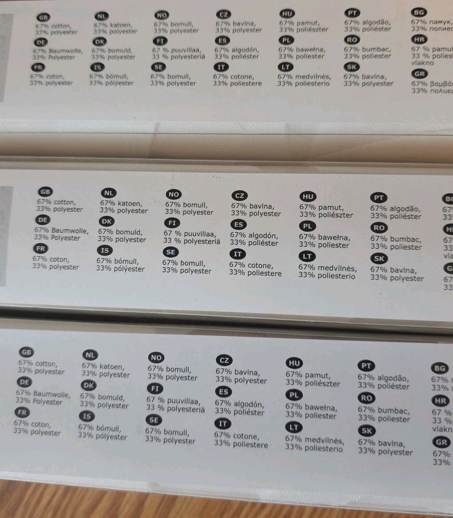 3 IKEA Varskona Window Blind Sliding Panel in White 60 x 300 cm 602.592.61