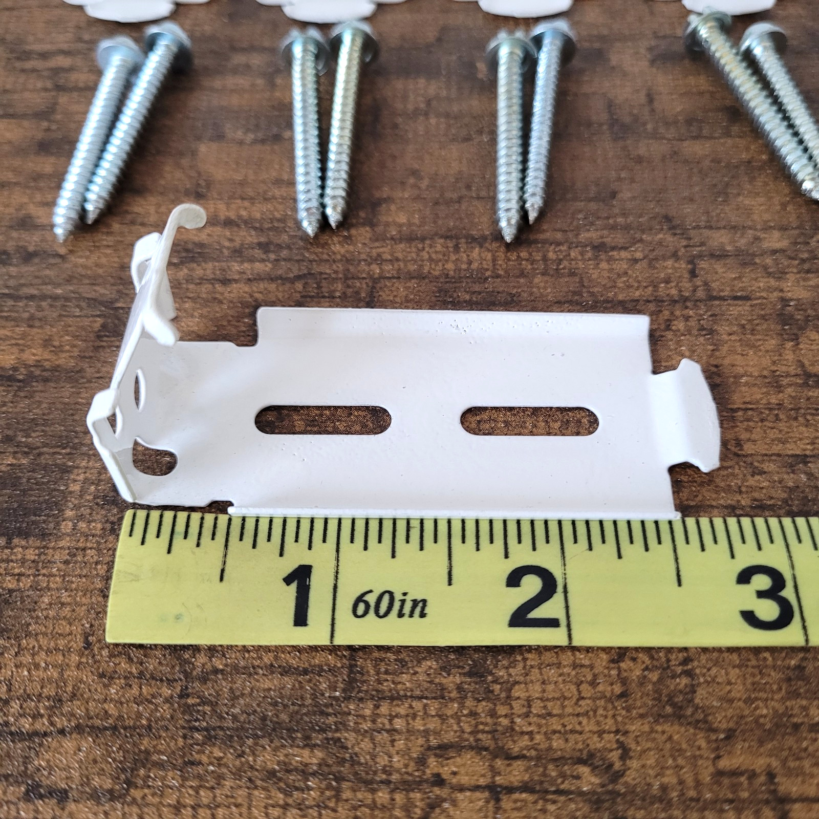 6 Hunter Douglas Brackets for 1 1/4″ Pleat Size Cellular Pleated Shade KIT 2502