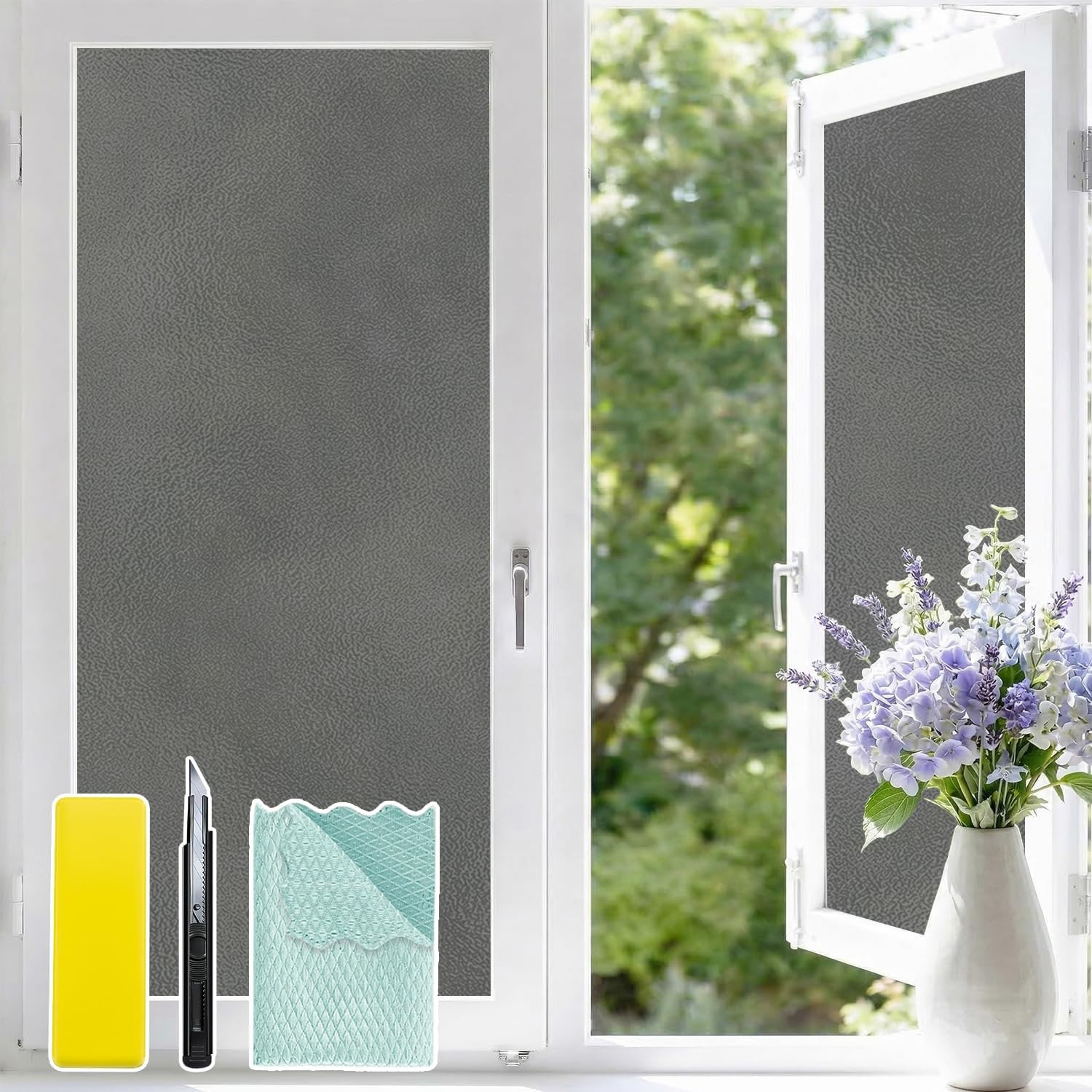 Blackout Window Film, Black Aquarium Background, Black Out Windows Cling Room Da