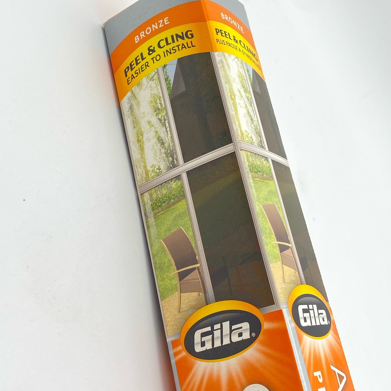 Gila 3 Ft x 6.5 Ft Glare Control Static Window Film Bronze CDB78 Rejects 97% UV