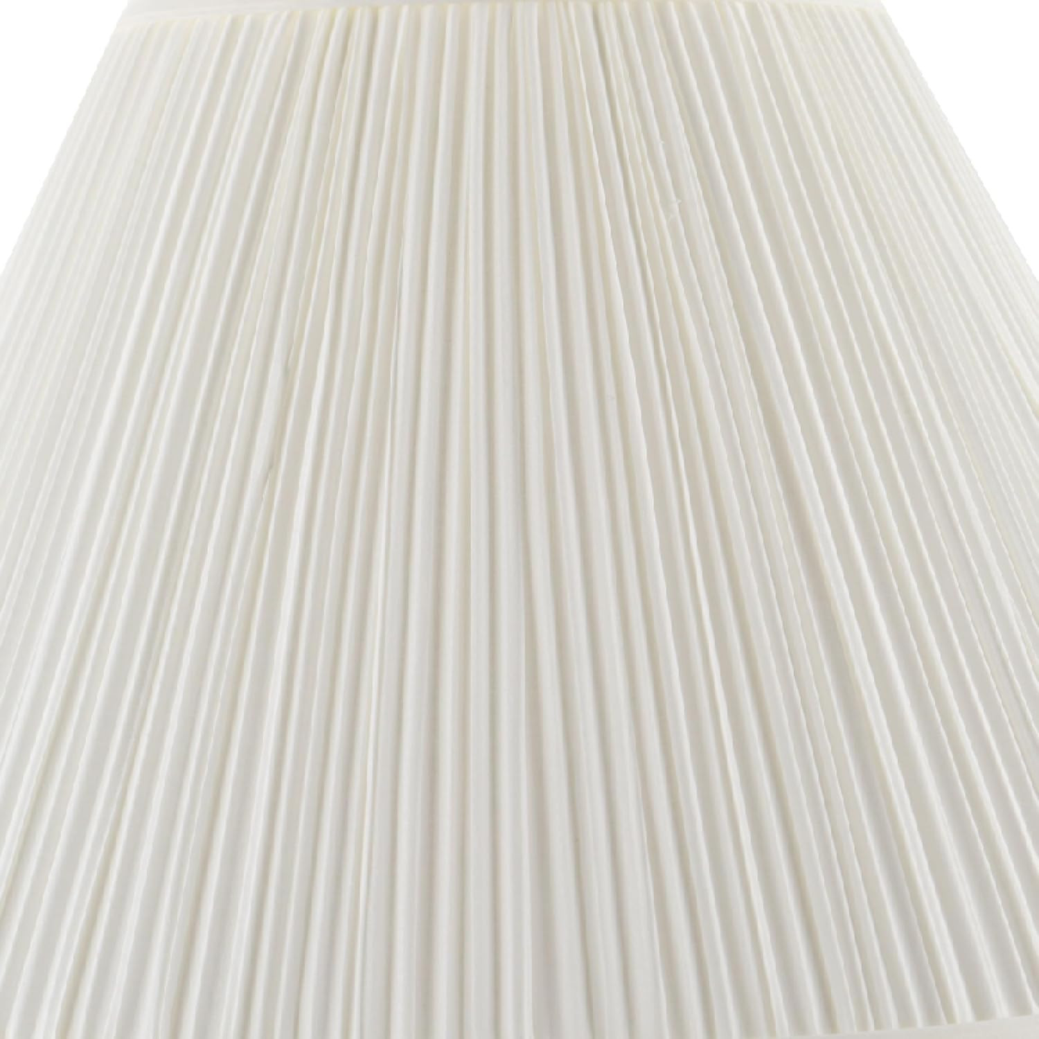 33191, Transitional Hardback Empire Shaped Mushroom Pleated Pleated White Spider