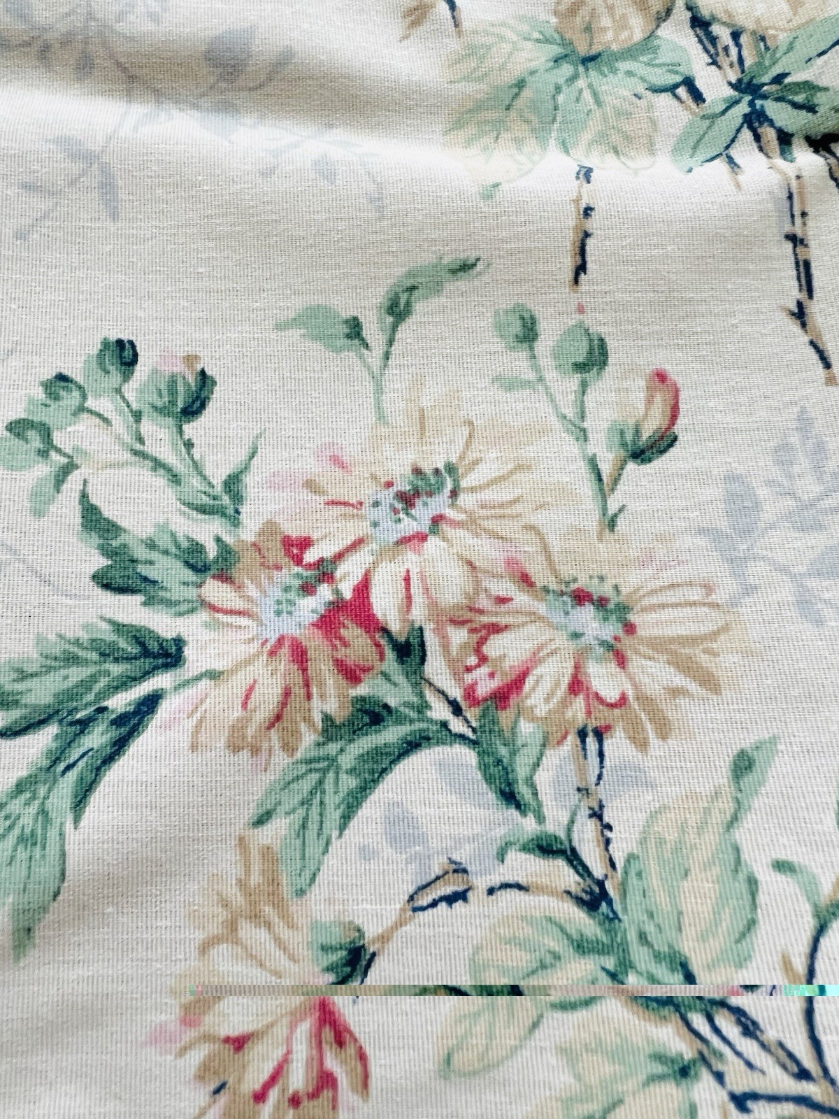 3 NIP Floral Valances Pattern Charlene By Crown Crafts Linens Cottage Flowers
