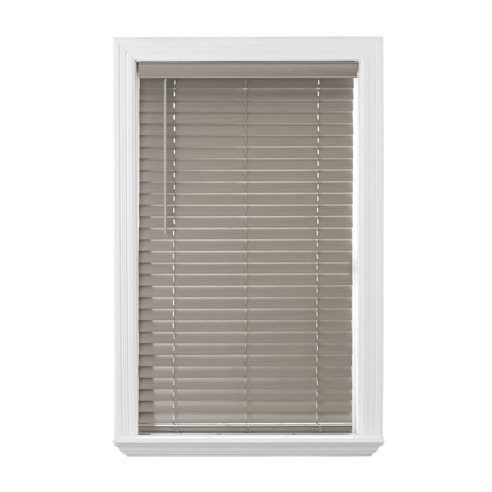 VENETIAN WINDOW BLINDS 2″ Cordless Faux Wood Horizontal—- Choose Your Size