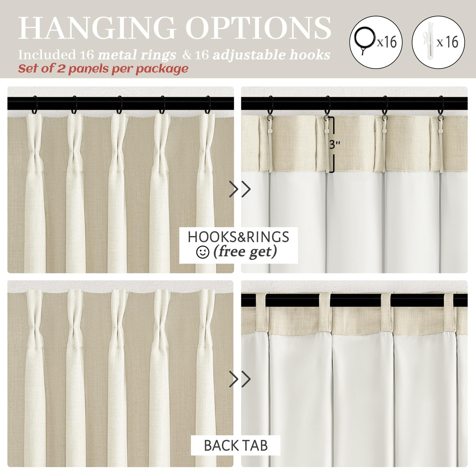 PleatedDrapes Custom Blackout Memory Trained Pinch Pleated Dining Room Curtai…