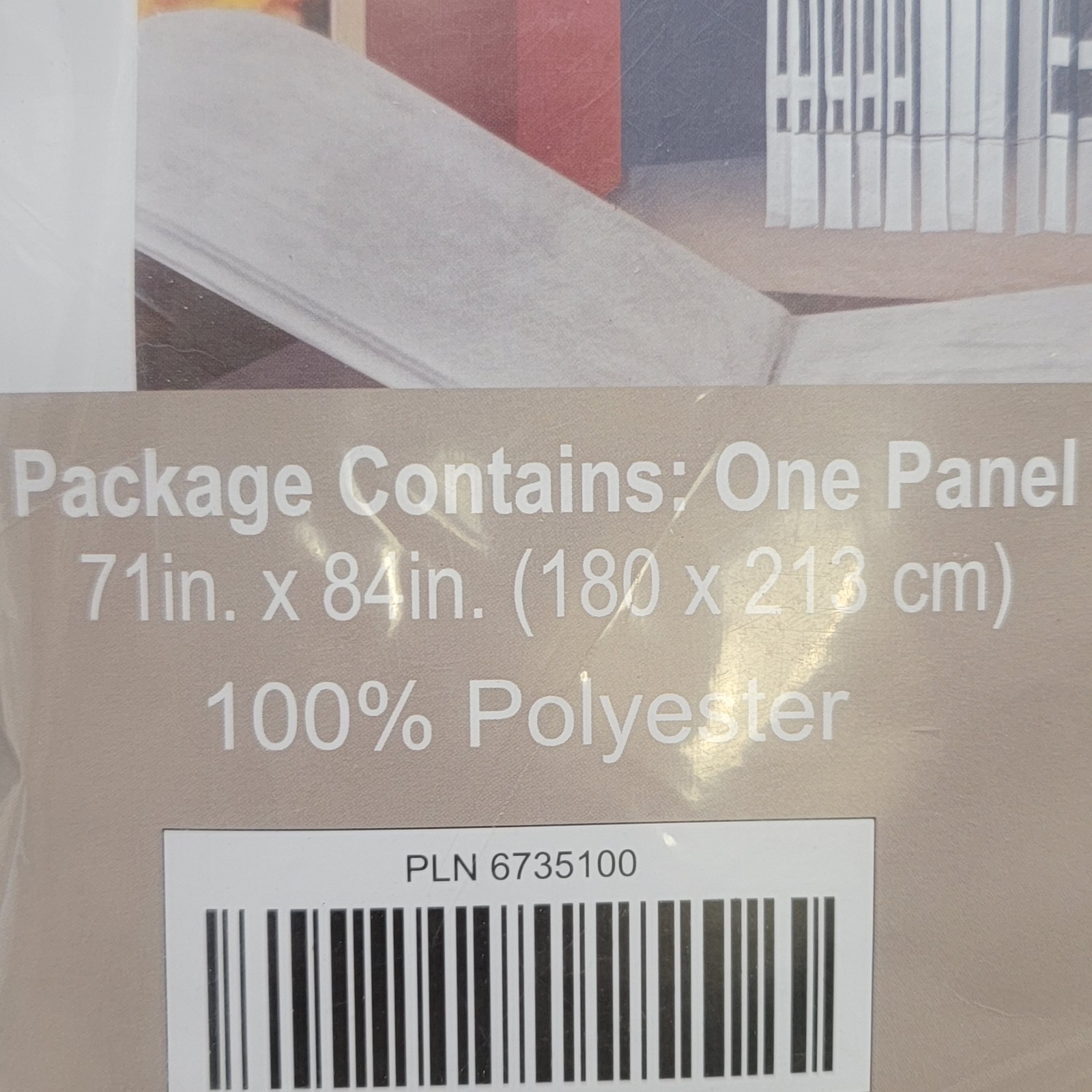 NYC City Skyline Window Curtain Panel 71×84 Chrysler Empire State building.