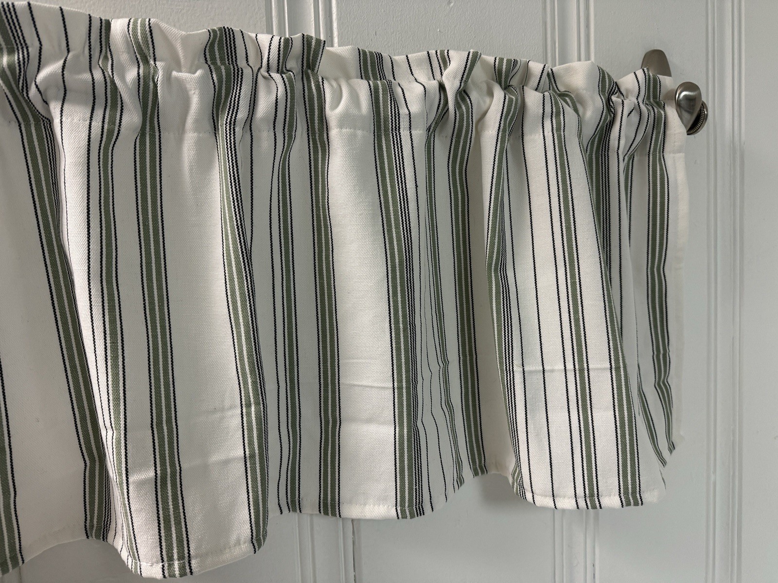 New Stripe Window Valance Curtain Panel Kitchen Living room curtains