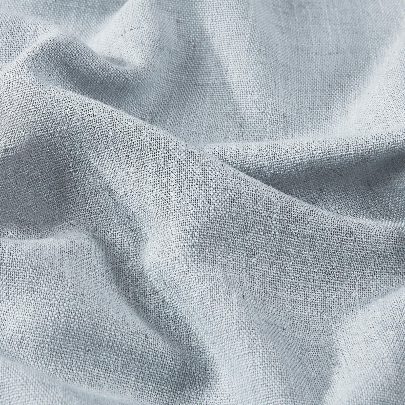Vision Home Blue Fog Linen Full Blackout Curtains Grommet Thermal Insulated